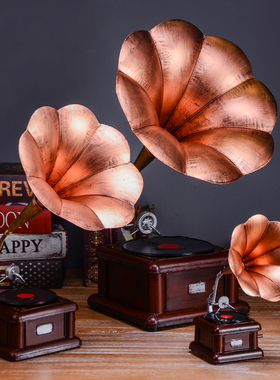 仿古风酒吧家居客厅陈列模型道具