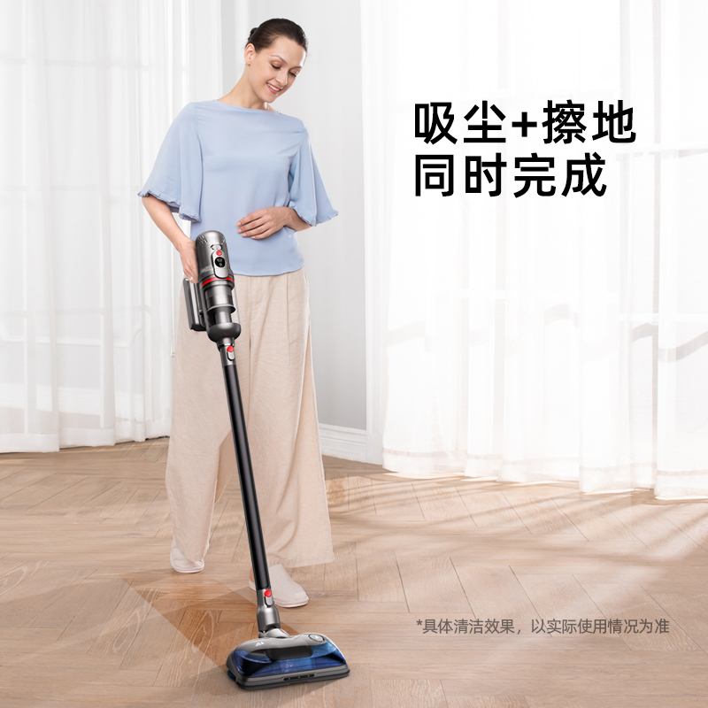 小狗无线擦地吸尘器家用小型大吸力吸拖地一体除螨T12 Plus Rinse