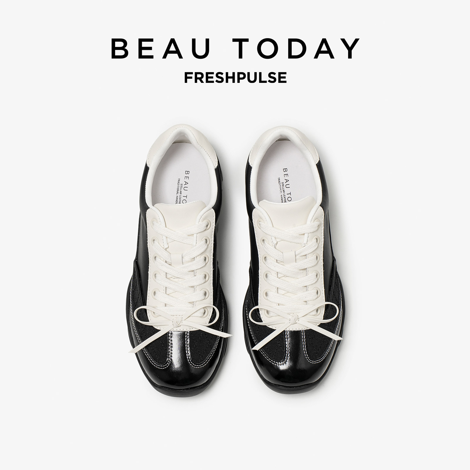 BeauToday芭蕾德训鞋女款2025新款秋季平底运动鞋休闲板鞋阿甘鞋,淘宝优惠券,粉丝福利购,淘宝优惠卷