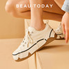 BeauToday thick-soled canvas shoes low-top sports