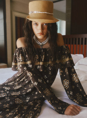 tokokkino 26夏季新款「旧复调」多排珍珠短链叠戴项链锁骨链