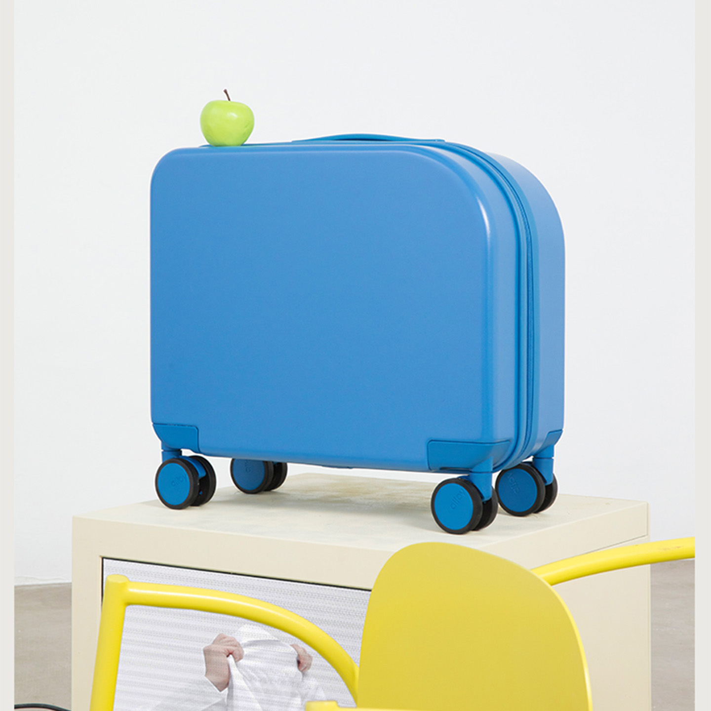 alloy乐几 新款红色行李箱时尚潮流结婚出嫁旅行箱pc拉杆箱登机箱 - 图2