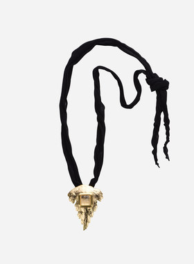 cotemp 26春夏新款拼接串珠项链金属可调节长度锁骨链百搭M星店