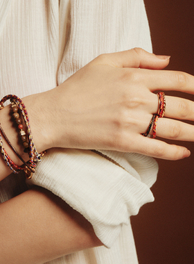 SWAHILL斯瓦山丘编织小象手串