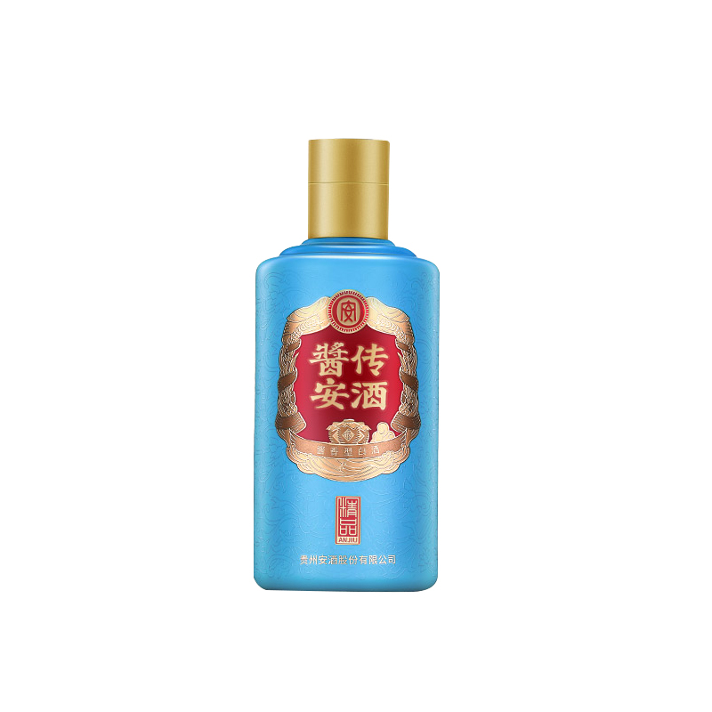 贵州酱传安酒精品小酒 53度酱香型白酒纯粮 125mL*1瓶整箱12瓶-图3