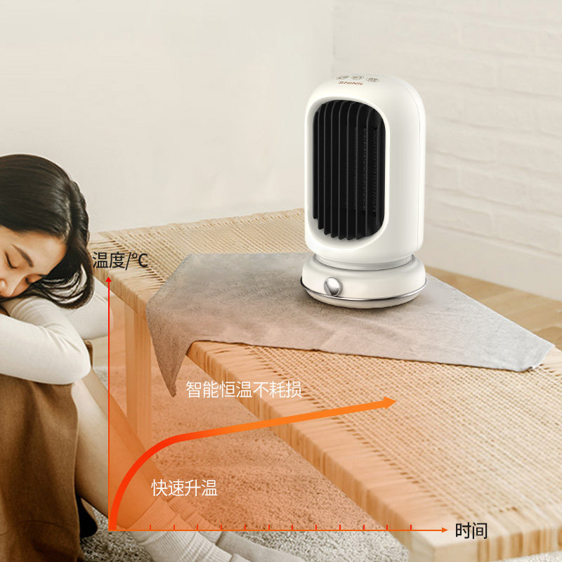 冬季家用小型节能省小太阳电暖风机 政延电器暖风机/取暖器