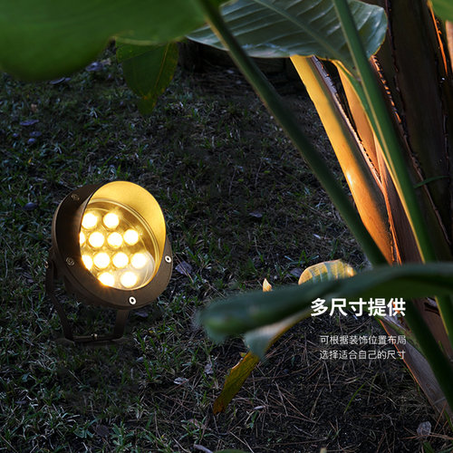 照树灯射树灯景观灯户外防水插地灯花园地面射灯室外投光灯草坪灯 - 图3