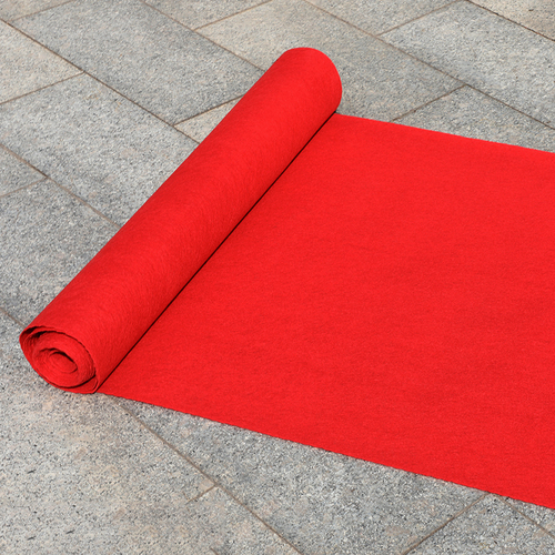 红地毯一次性结婚用开业店铺家用门口地毯婚庆专用加厚活动地垫