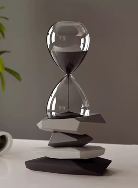 现代简约沙漏计时器摆件