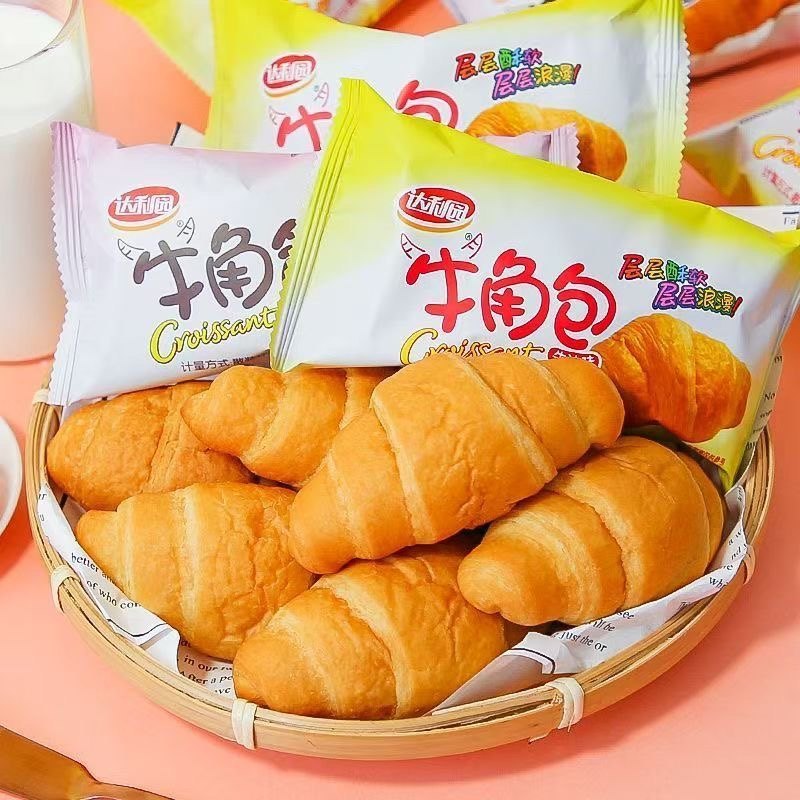 达利园牛角包240g袋芝士味牛油味软面包早餐点心手撕面包,淘宝优惠券,粉丝福利购,淘宝优惠卷