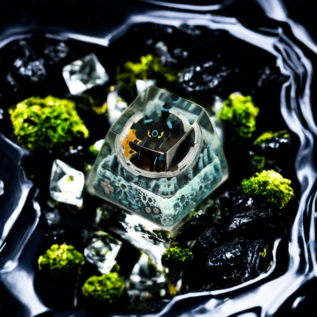 NS宝可梦键帽新款神奇宝贝立体图鉴机械键盘树脂透光键帽皮卡耿鬼,淘宝优惠券,粉丝福利购,淘宝优惠卷