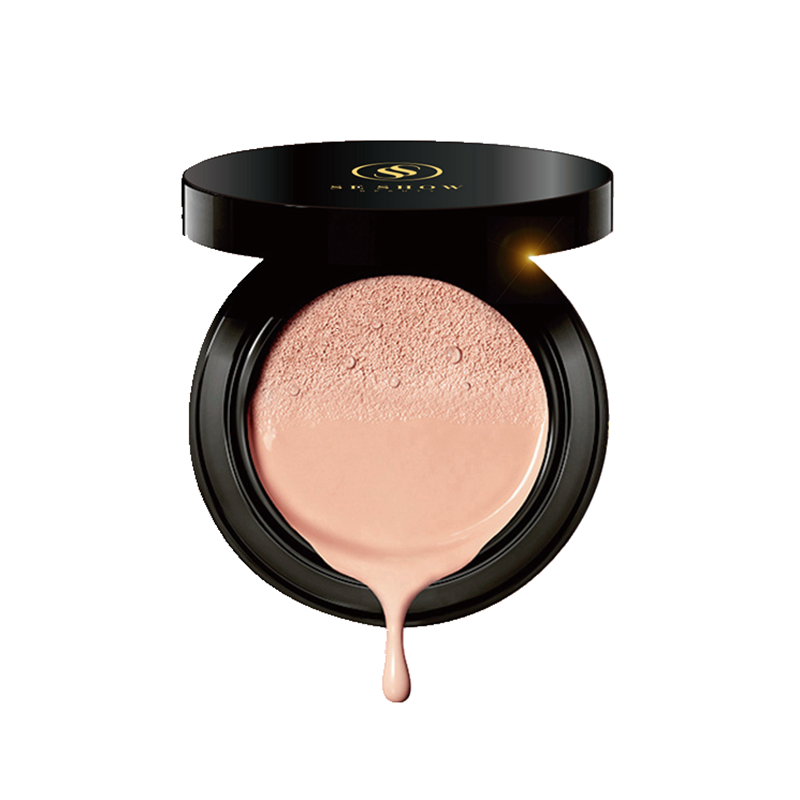 溪秀气垫CC霜正品 裸妆遮瑕隔离保湿 轻薄透气提亮肤色学生粉底液,淘宝优惠券,粉丝福利购,淘宝优惠卷