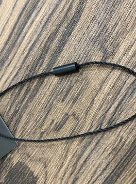 新款服装吊牌绳圆柱吊绳 一次性吊牌绳 吊牌挂绳 商标吊绳吊粒
