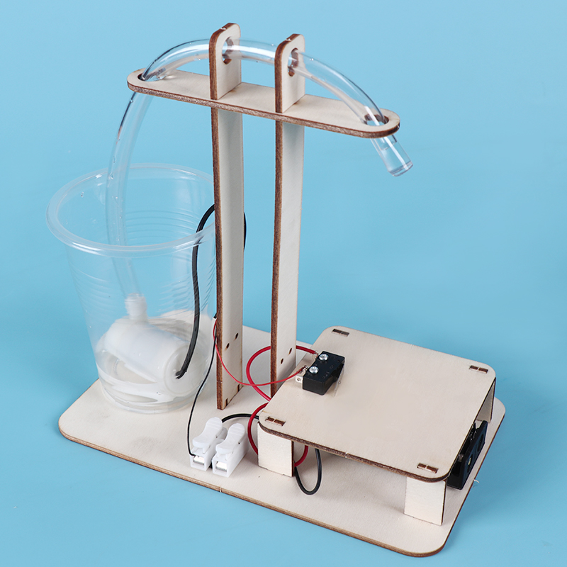 儿童手工科学实验自制饮水机科技小制作小发明小学生创意产品-图0