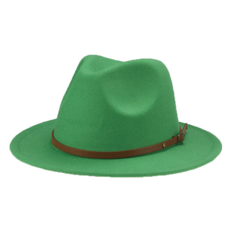 小孩毡帽春秋欧美仿毛呢宽檐礼帽爵士平檐童装发饰儿童帽子新,淘宝优惠券,粉丝福利购,淘宝优惠卷