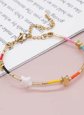 wk女miyuki波西米亚风高颜值手链