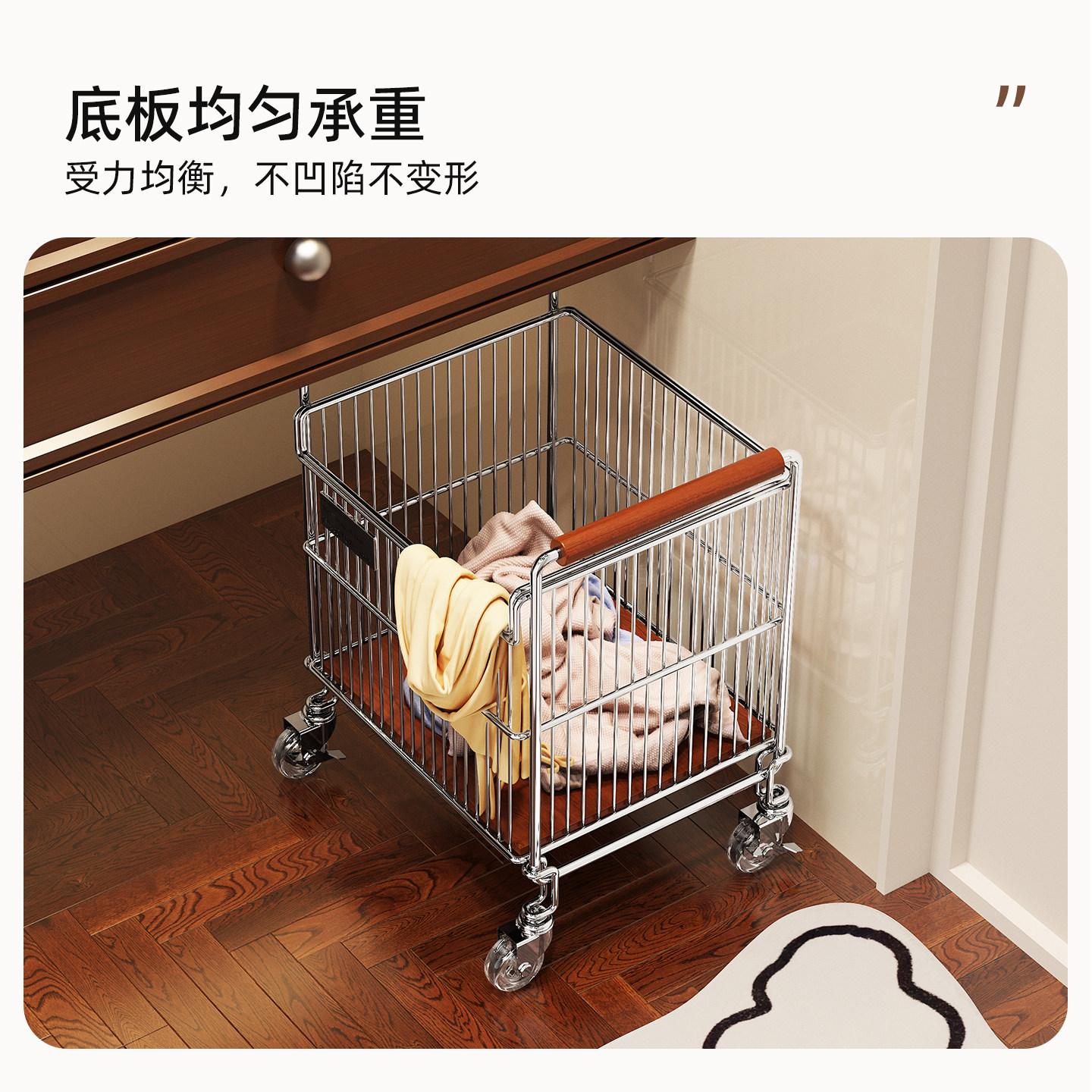 高颜值柜下脏衣篮换洗衣服收纳篮卫生间用收纳筐大容量脏衣篓家用,淘宝优惠券,粉丝福利购,淘宝优惠卷