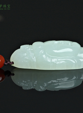 和田玉观音菩萨玉吊坠挂件玉佩