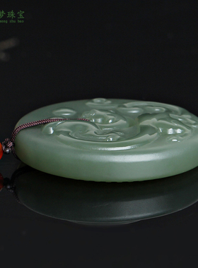 招财平安扣貔貅挂件男女款玉饰品