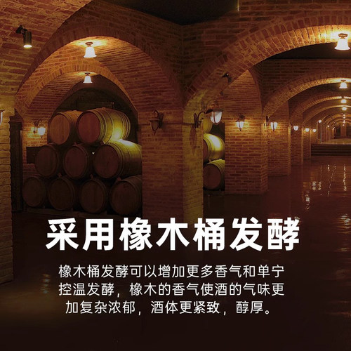 威龙金版橡木桶陈酿干红葡萄酒21年树龄老藤蛇龙珠红酒烟台整箱 - 图2