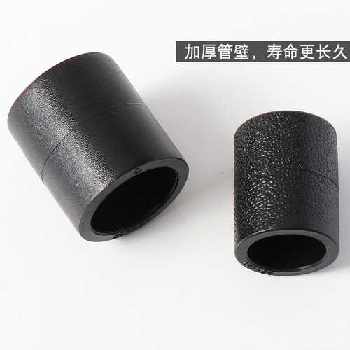 PE等径直接接头承插式管套直通束节 水管热熔配件4分20 6分25 32 - 图3