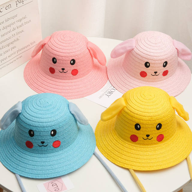 Pikachu hat with moving ears for children