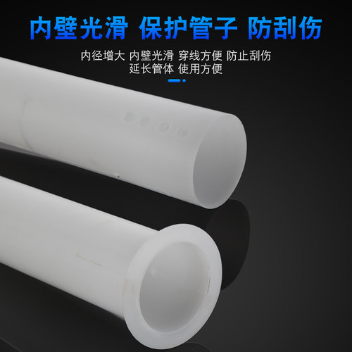 空调孔预埋件63管道套预留管套过墙孔管槽套管穿管PVC配件外管件 - 图3