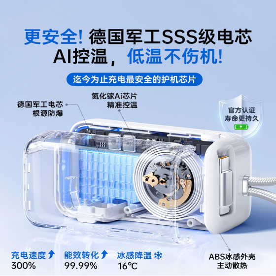 3c certification | Three-in-one power bank that can be used on airplanes