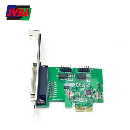 西霸FG-EMT382-2S1P PCI-E转2个9针串口1个25针并口扩展卡WCH382L - 图2