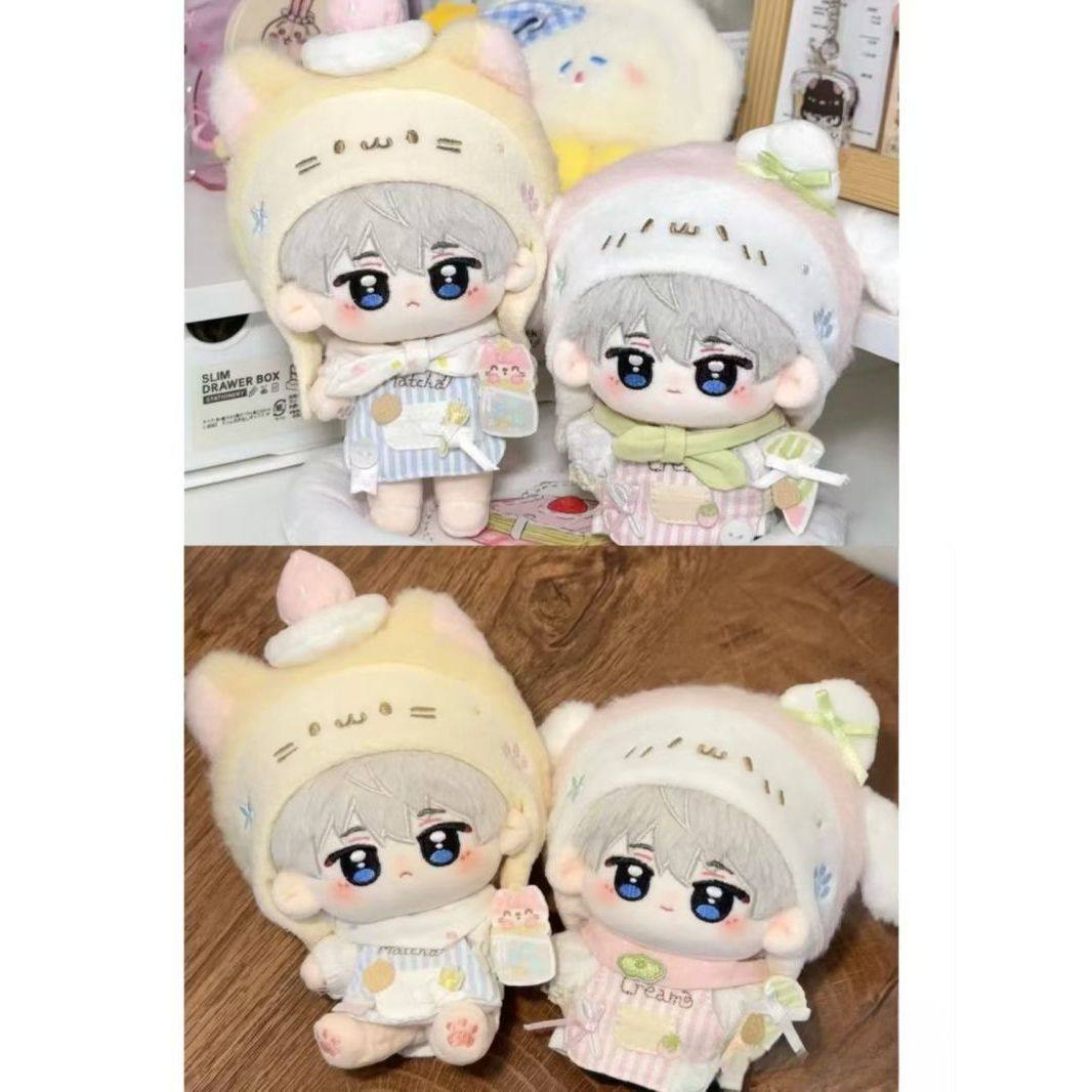 10cm娃衣“草莓小兔烘焙师”棉花娃娃可爱公仔替换装超萌原创平价,淘宝优惠券,粉丝福利购,淘宝优惠卷