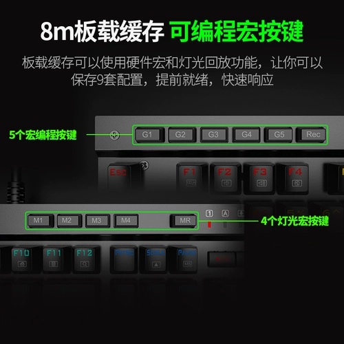 ET Макро программирование Blade Mechanical Keyboard Mouse Set 108 Key Game Key Key Mouse Blue Wans Черный вал Красный вал Красный