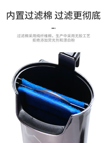 乌龟缸低水位过滤器浅水小鱼缸潜水瀑布式迷你小型静音内置净水器 - 图1