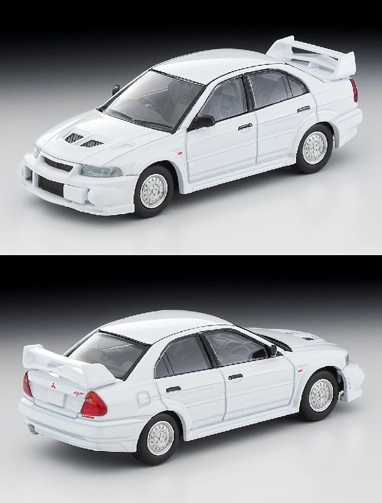 日本TOMYTEC合金车模型TLV三菱蓝瑟LANCER EVO 4代LV-N186e N190e-图0