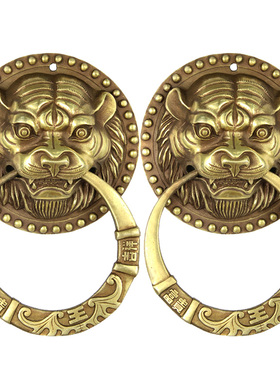仿古门工艺品黄铜拉手兽头