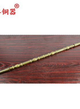 纯铜旱烟老式风加长杆锅子工艺品