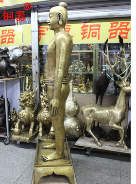 人体模型黄铜摆件工艺品