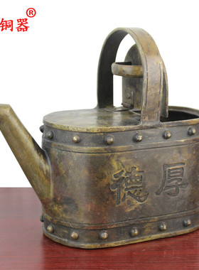 宇卓铜器纯铜壶黄铜壶油壶铜油壶工艺品摆件