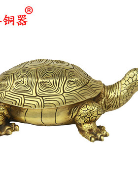 宇卓铜器铜乌龟纯铜黄铜金龟