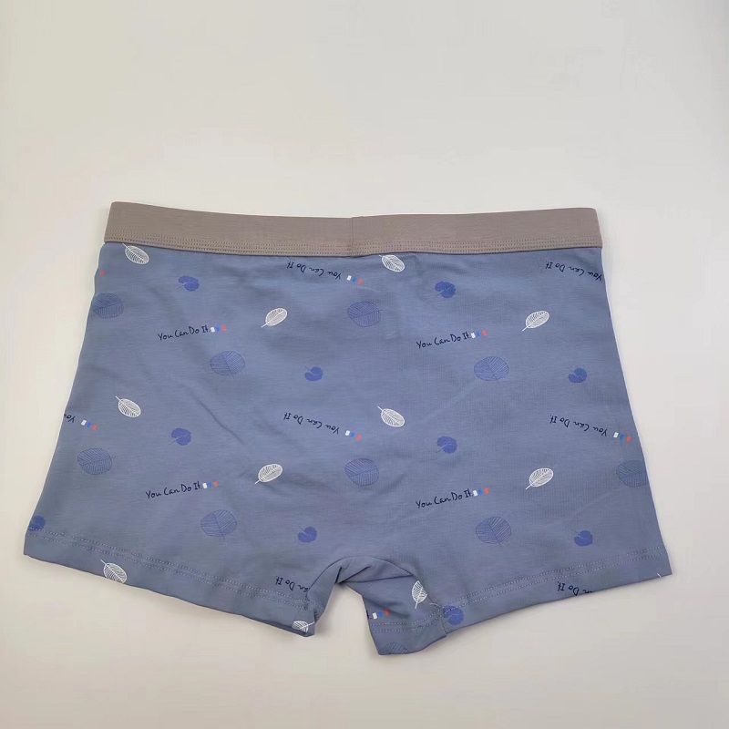 3条包邮 鸿爽男士内裤男四角短裤澳洲净化棉透气平角裤学生裤头 - 图1