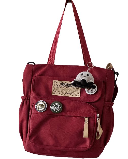 Hand-carrying book bag, high school student school bag, supplementary lesson bag