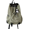 Big Orange Cat Trendy Men and Women Lightweight Drawstring Backpack Sports Mountaineering Backpack Niche Travel College Student School Bag