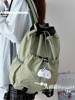 Big Orange Cat Trendy Men and Women Lightweight Drawstring Backpack Sports Mountaineering Backpack Niche Travel College Student School Bag