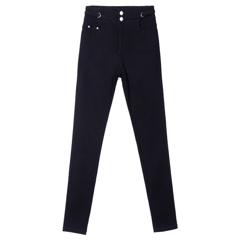 黑色外穿加长裤子春秋长裤打底裤 蒙来妮打底裤