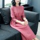 ວັນນະຄະດີ Linen New Travel Vintage Style Dress