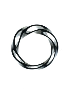 纯银戒指莫比乌斯环女小众设计轻奢高级感气质男款2025新款爆款