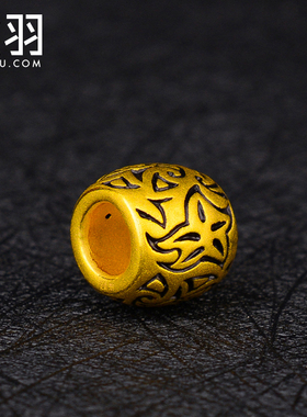 路路通足金硬足金谁羽手链意志