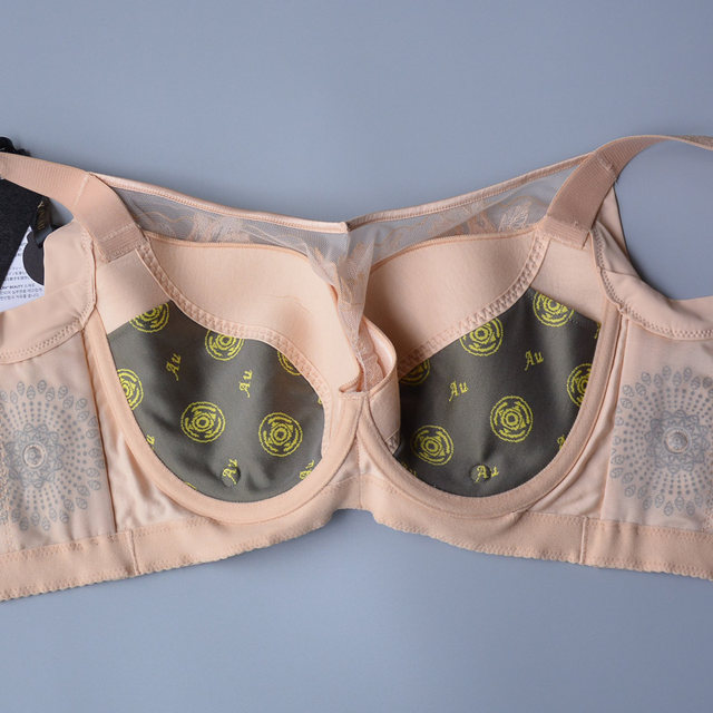 June Rose 8153 Bra D Cup Oxygen Sculpting Body Bra Large Breast Thin Full Cup Show Small Adjustable Bra