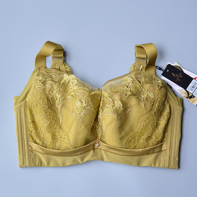 June Rose 8153 Bra D Cup Oxygen Sculpting Body Bra Large Breast Thin Full Cup Show Small Adjustable Bra