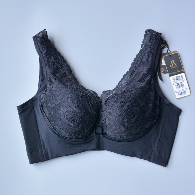 June Rose 6163 Bra BC Medium Thin Cup Lace Gathering Secondary Breast Vest Style Soft Wire Ring Adjustable Bra