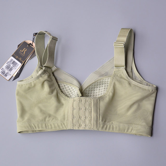 June Rose 6332 Thin C Cup Big Breast Showing Small Full Cup Bra Soft Wire Ring Adjustable Breast Retracting Bra